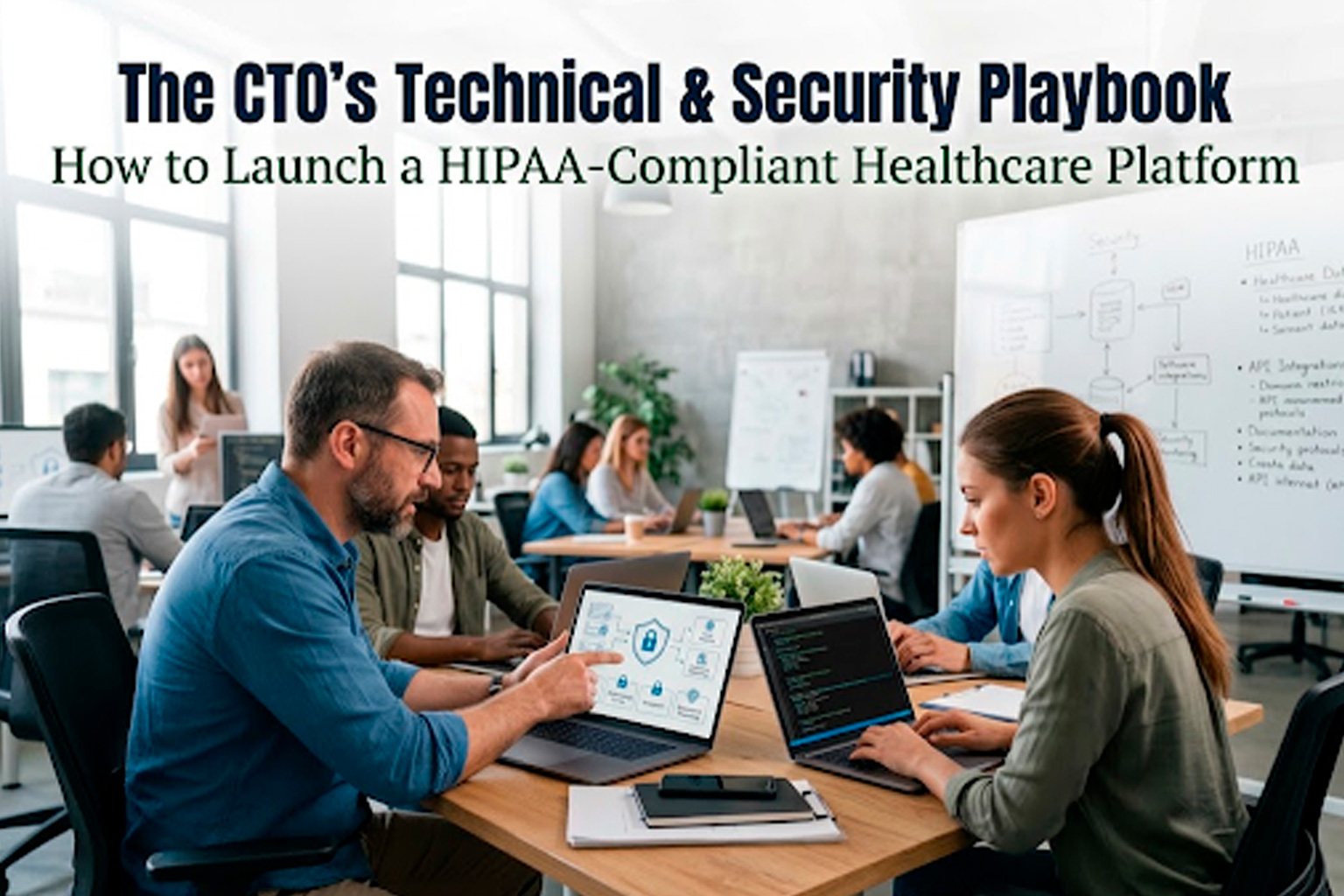 How to Launch a HIPAA-Compliant Healthcare Platform: The CTO's Technical & Security Playbook